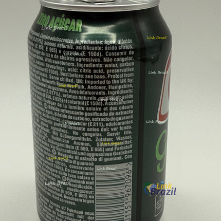 Guaraná Antarctica Lata Zero 350ml