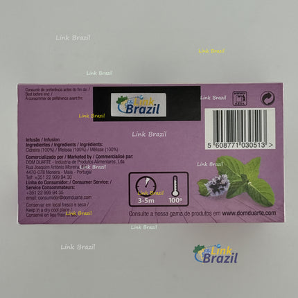 Chá Cidreira Dom Duarte 20 saches 30g