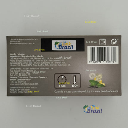 Chá Detox Dom Duarte 20 saches 30g