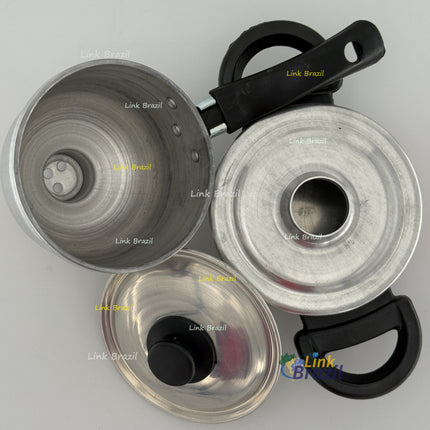 Cuscuzeira Peitinho Aluminio São Francisco