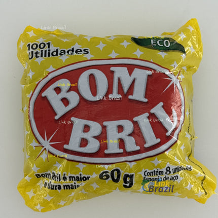 Esponja de Aço Bom Bril 8 unidades