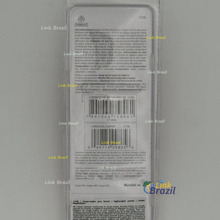 Cortador de Unha Grande Classic 121BL Mundial