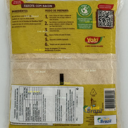 Farinha de Mandioca Torrada Tipo 1 Yoki 500g