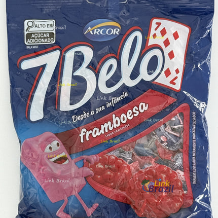 Bala 7 Belo Framboesa 100g