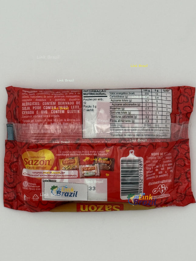 Sazon Caldo de Carne (Vermelho) 60g