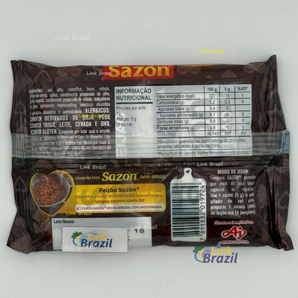 Sazon caldo de Feijão (Marrom) 60g
