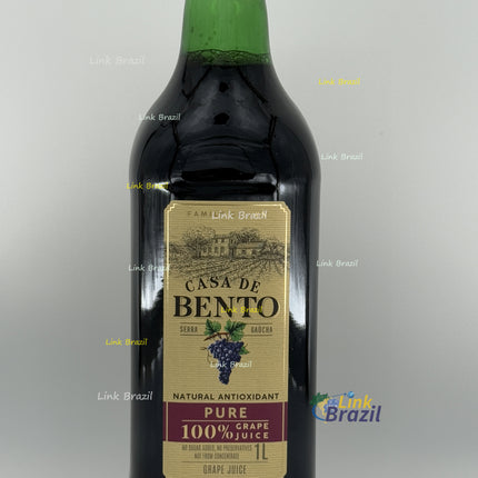 Suco Integral de Uva Casa de Bento 1L