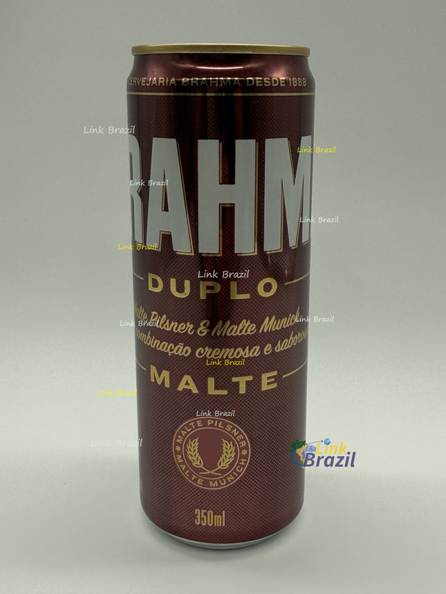 Cerveja Brahma Duplo Malte Lata 350ml