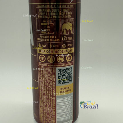 Cerveja Brahma Duplo Malte Lata 350ml