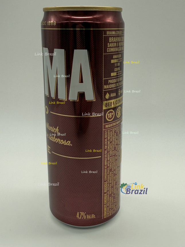 Cerveja Brahma Duplo Malte Lata 350ml