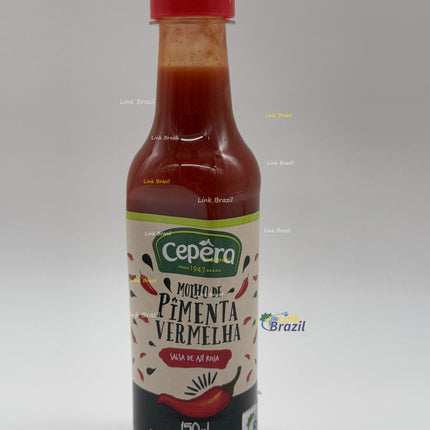 Molho de Pimenta Vermelha Cepera 150ml