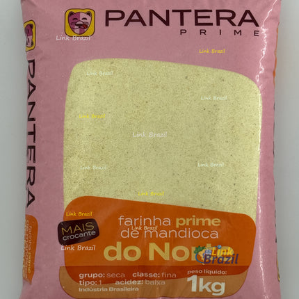 Farinha Prime de Mandioca do Norte Tipo 1 Pantera 1Kg