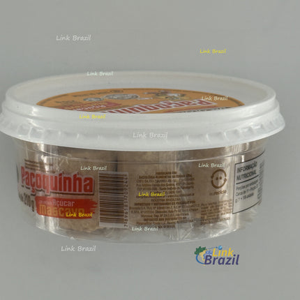 Paçoca de Amendoim Rolha com Açucar Mascavo 210g