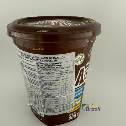 Amendo Power Pasta de Amendoim com Cacau 500g