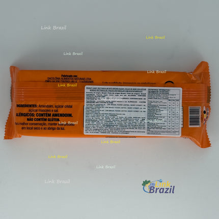 Paçoca de Amendoim Retangular com Açucar Mascavo 180g