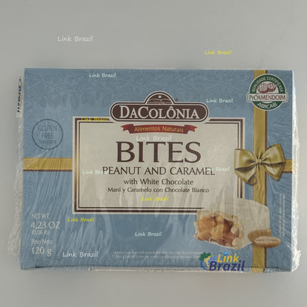 Pé de Moça Bites Chocolate Branco Dacolônia 120g