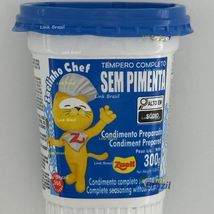 Tempero Completo sem Pimenta Zaeli 300g