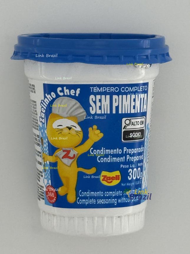 Tempero Completo sem Pimenta Zaeli 300g