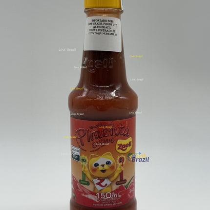 Molho de Pimenta Suave Zaeli 150ml