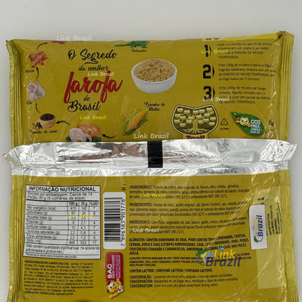 Farofa de Milho Tradicional Crocante Zaeli 500g