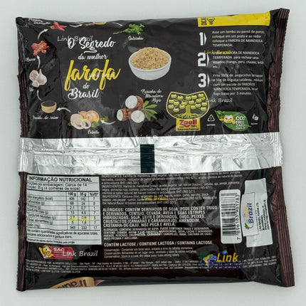 Farofa de Mandioca Tradicional Zaeli 500g