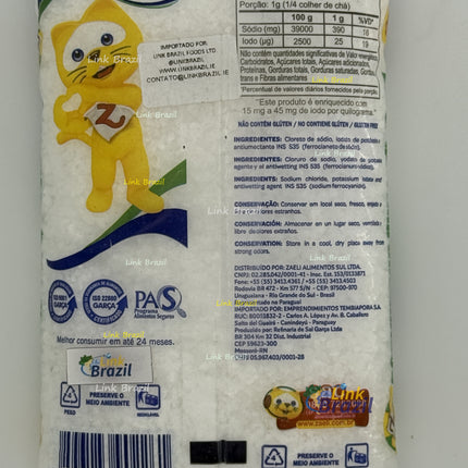 Sal Grosso para Churrasco Zaeli 1Kg