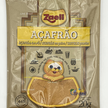 Açafrão em Pó Zaeli 20g
