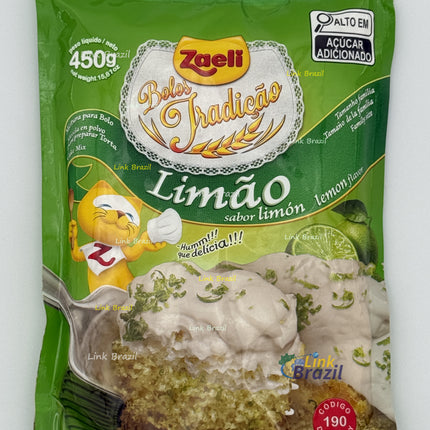 Mistura para Bolo de Limão Zaeli 450g