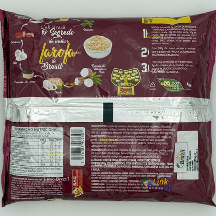Farofa Mandioca de Calabresa Zaeli 500g