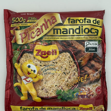 Farofa de Mandioca Picanha Zaeli 500g