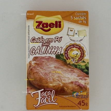 Caldo em Pó Sabor Galinha Zaeli 45g