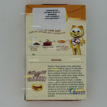 Caldo em Pó Sabor Galinha Zaeli 45g