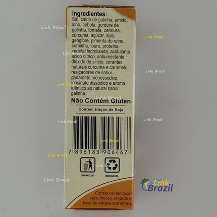 Caldo em Pó Sabor Galinha Zaeli 45g