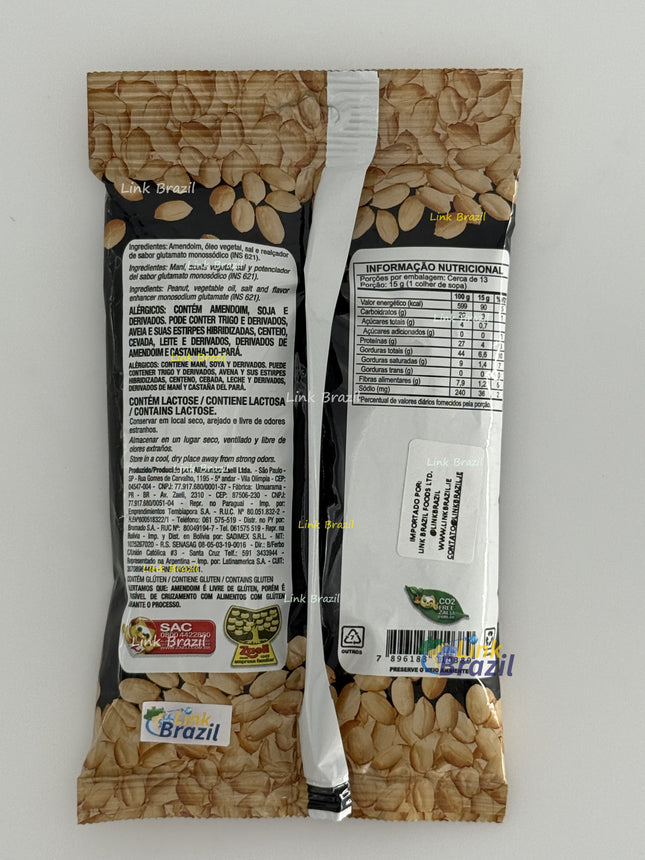 Amendoim Salgado Tostado Zaeli 200g