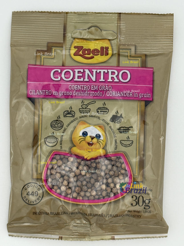 Coentro em Graos Zaeli 30g