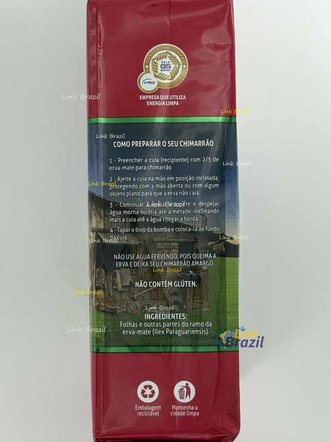 Erva Mate Chimarrão Madrugada Tradicional 1Kg