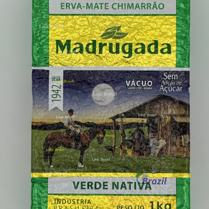 Erva Mate Chimarrão Madrugada Verde Nativa 1Kg
