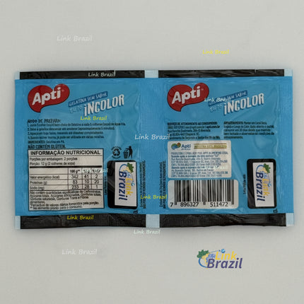 Gelatina sem Sabor em Pó Incolor Apti 24g