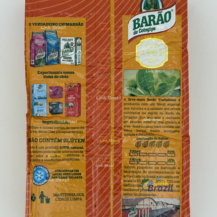 Erva Chimarrão Tradicional 1kg Barão