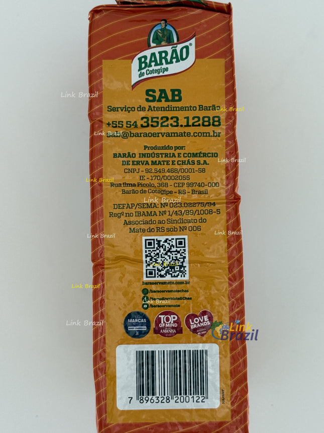 Erva Chimarrão Tradicional 1kg Barão