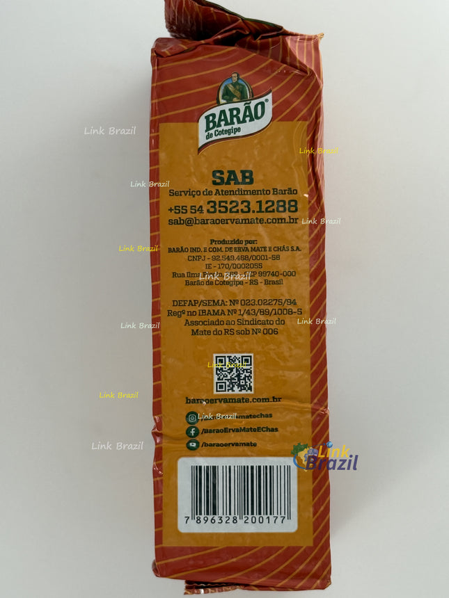 Erva Chimarrão Tradicional 500g Barão