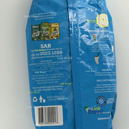 Erva Tererê Natural 500g Barão