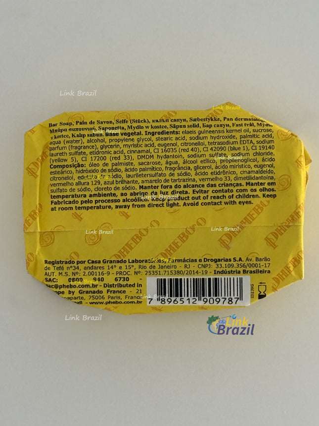 Sabonete Phebo Odor de Rosas 90g