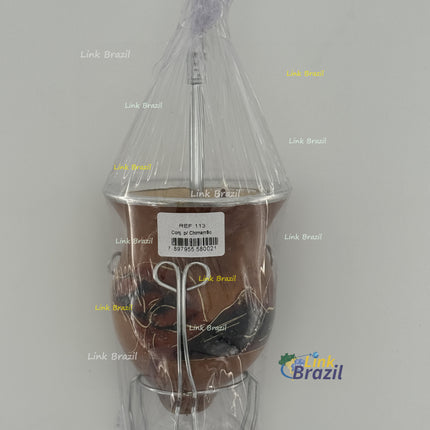 Cuia e Bomba para Chimarrão Ref 113