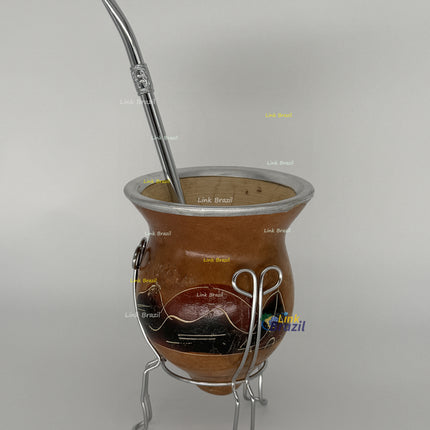 Cuia e Bomba para Chimarrão Ref 113