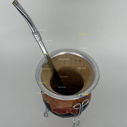 Cuia e Bomba para Chimarrão Ref 113