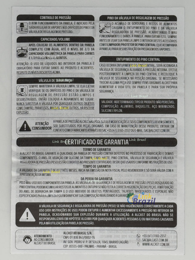 Panela de Pressão Panelux 4,5L