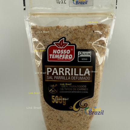 Sal Parrilla Defumado Fecha Fácil 500g