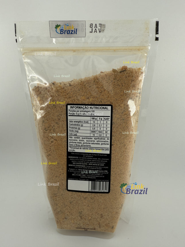 Sal Parrilla Defumado Fecha Fácil 500g