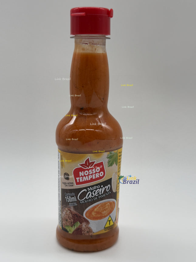 Molho de Pimenta Caseiro Nosso Tempero 150ml